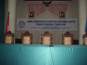Tempat acara LKGDP 2008